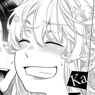 mary saotome smiling with eyes closed