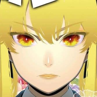 mary saotome staring at the camera