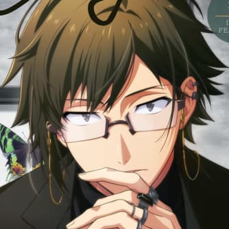 yamato nikaido staring at the camera