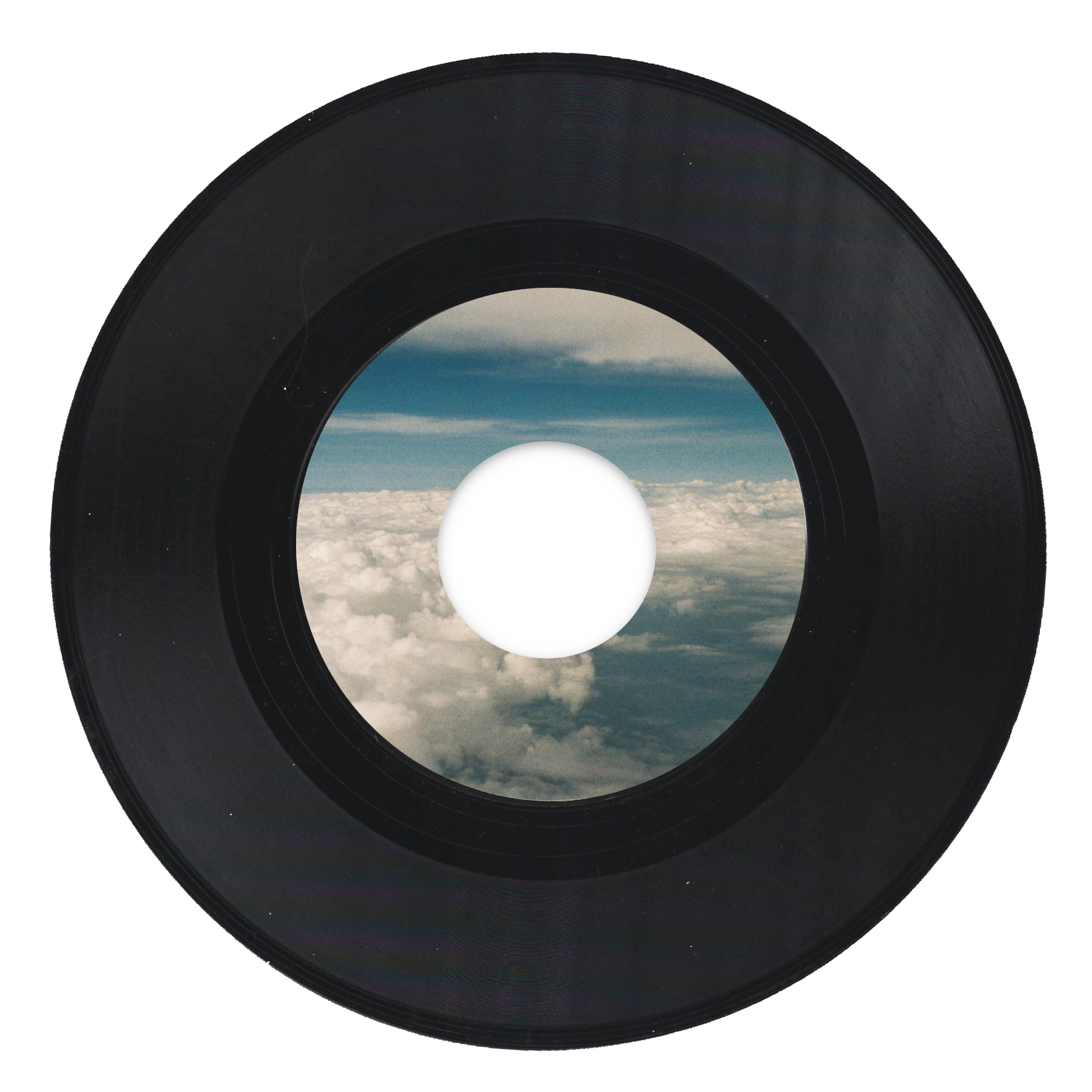 a vinyl record